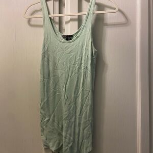 Vince Mint Green Scoop Neck Tank